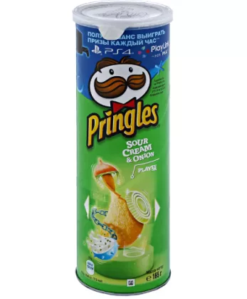 Чипсы PRINGLES сметана и лук 165 г