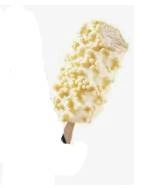 Мороженое ЗДОРОВЫЕ ПРОДУКТЫ "Моя любимка" пломбир крем-брюле  в белой глазури с ароматом ванили и рисовыми шариками в карамели 60 г 12%