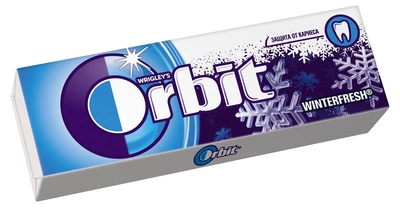 Жевательная резинка ORBIT Winterfresh 13,6 г