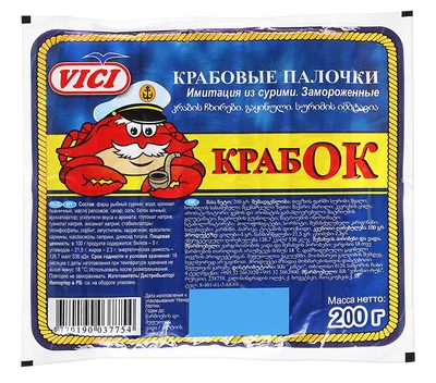 Крабовые палочки VICI "КрабОК" 200 г