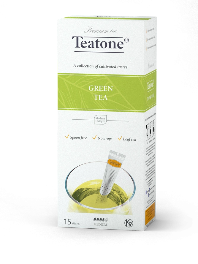Чай зеленый TEATONE 15х1,8г