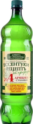 Вода питьевая РЕЦЕПТ ОТ ПРИРОДЫ ЕССЕНСКАЯ №4 "Нагутская-4"  газированная 1.45 л