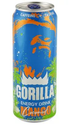 Напиток энергетический GORILLA Напиток энергетический GORILLA "Mango Coconut" 0.45 л