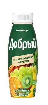 Нектар ДОБРЫЙ мультифрукт 0.3 л
