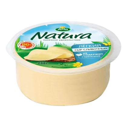 Сыр ARLA "Natura" сливочный лёгкий 200 г 30%