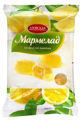 Мармелад АЗОВСКАЯ КФ со вкусом лимона 300 г