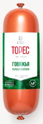 Колбаса ТОРЕС "Классическая" вареная третий сорт 450 г