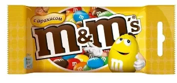 Драже M&MS шоколадное с арахисом 45 г Драже M&MS шоколадное с арахисом 45 г
