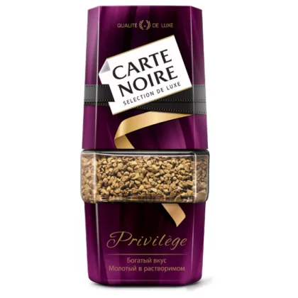 Кофе растворимый CARTE NOIRE Privilege 95 г