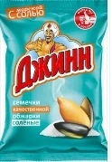Семечки ДЖИНН жареные с морской солью 100 г