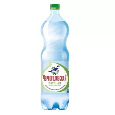 Вода минеральная ЧЕРНОГОЛОВСКАЯ столовая газированная 1.5 л