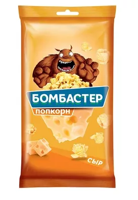 Попкорн БОМБАСТЕР сыр 80 г