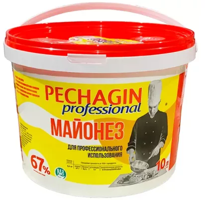 Майонез PECHAGIN PROFESSIONAL 67% 10 л