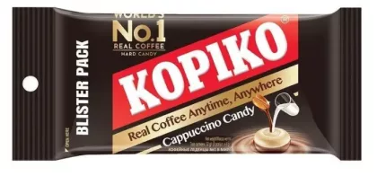 Карамель KOPIKO "Cappuccino Candy" леденцовая 32 г