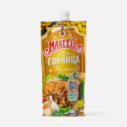 Горчица МАХЕЕВЪ "Русская" 140 г