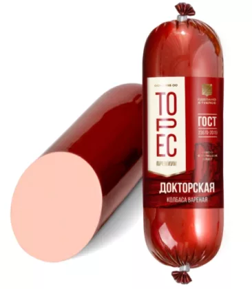 Колбаса ТОРЕС "Докторская" вареная 450 г
