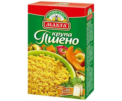 Крупа МАКФА пшено в пакетиках 5х80г