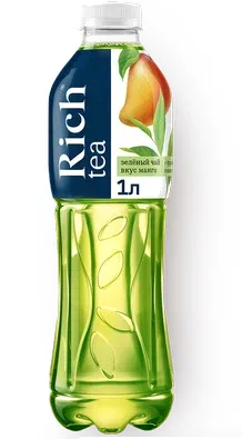 Холодный чай RICH зелёный  со вкусом манго 1 л